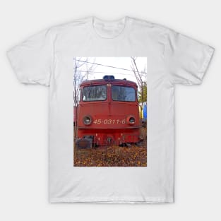 Disused loco, Romania T-Shirt